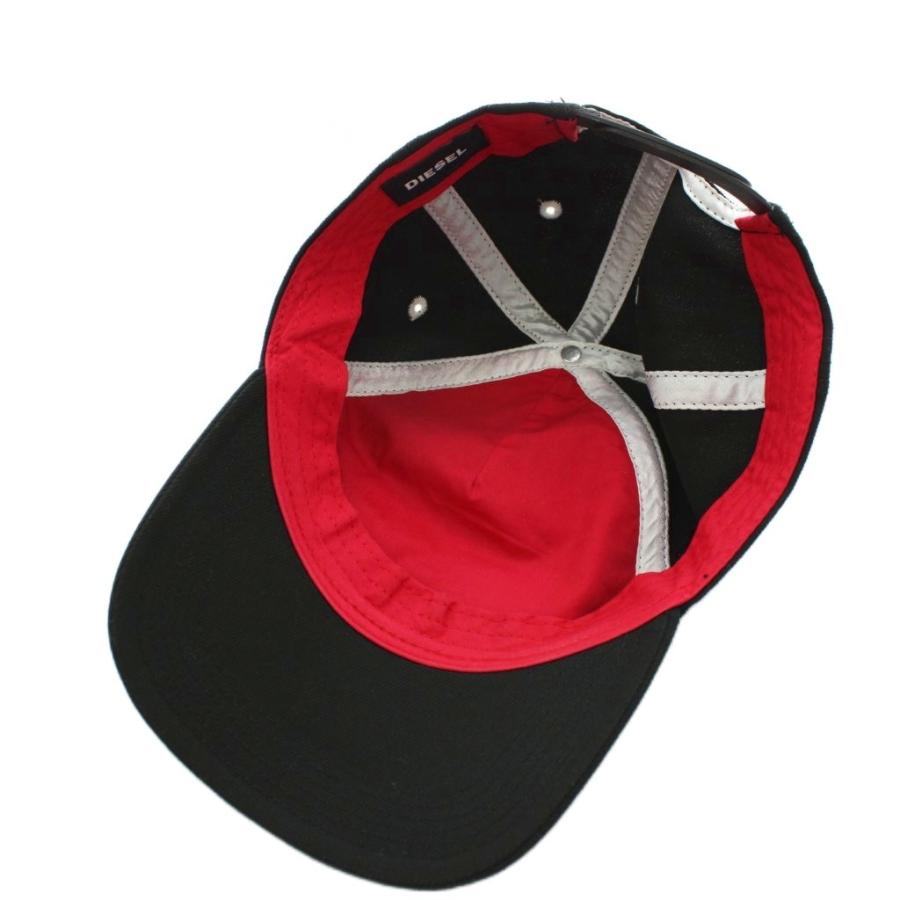 DIESEL（ディーゼル） キャップ 帽子 ロゴ 刺繍 黒 ブラック /AN31