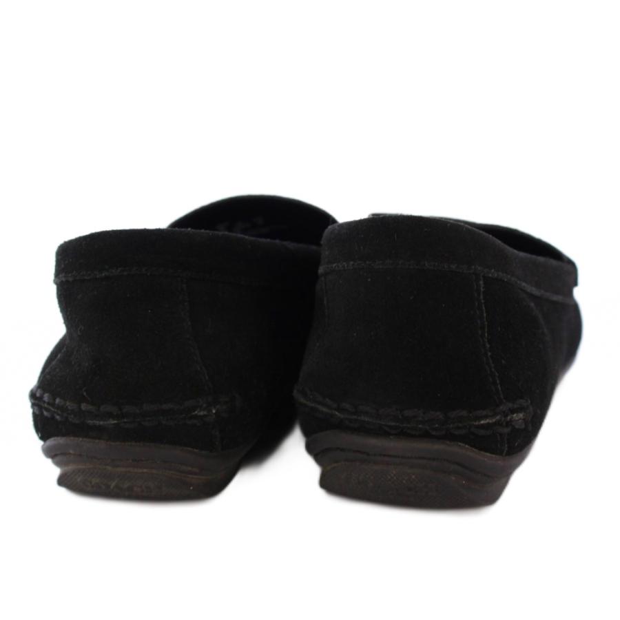 COACH（コーチ） ドライビングシューズ ローファー スエード 7D 黒