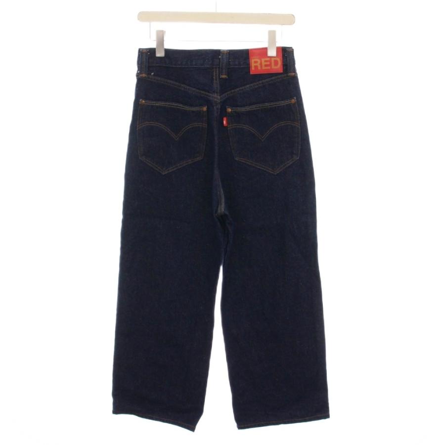 Levi’s RED リーバイスレッド デニムパンツ ベイカー ベルト付 27 Levi's RED リーバイスレッド デニムパンツ ベイカー ベルト付 27