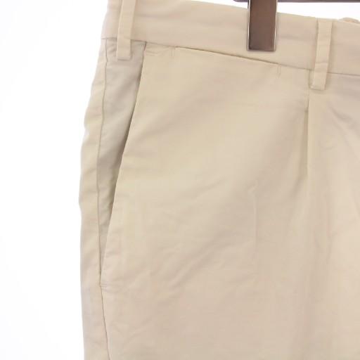 【中古】メゾンマルジェラ 14 Maison Margiela 14 19SS スラックス パンツ テーパード ボタンフライ 44 ベージュ メゾンマルジェラ 14 Maison Margiela 14 19SS スラックス パンツ