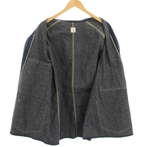 に*う様 anatomica カバーオール　42 ANATOMICA（アナトミカ） ダンガリーカバーオールジャケット COVERALL