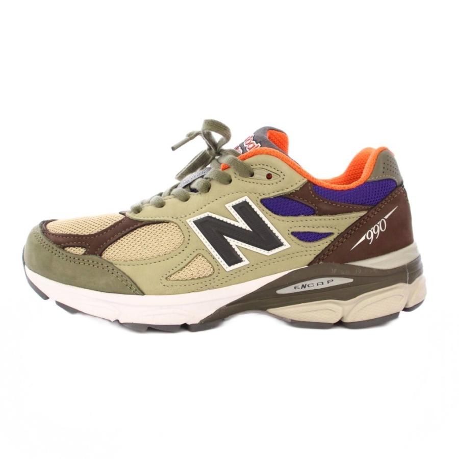 New Balance（ニューバランス） NEW BALANCE 990V3 Khaki Orange 990V3