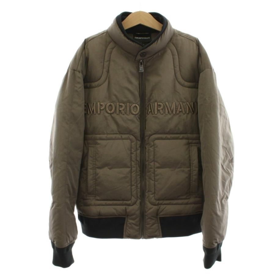 EMPORIO ARMANI エンポリオアルマーニ 軽量 クランクルコート 中綿 