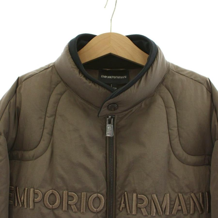 EMPORIO ARMANI エンポリオアルマーニ 軽量 クランクルコート 中綿 