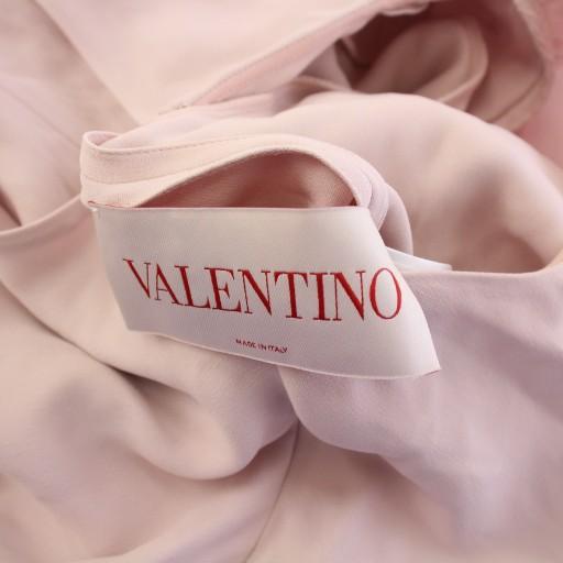 【中古】ヴァレンティノ ヴァレンチノ Valentino Dresses ケープワンピース マキシ ロング 半袖 シルク 40 ピンク ヴァレンティノ ヴァレンチノ 23年製 Valentino Dresses ケープ