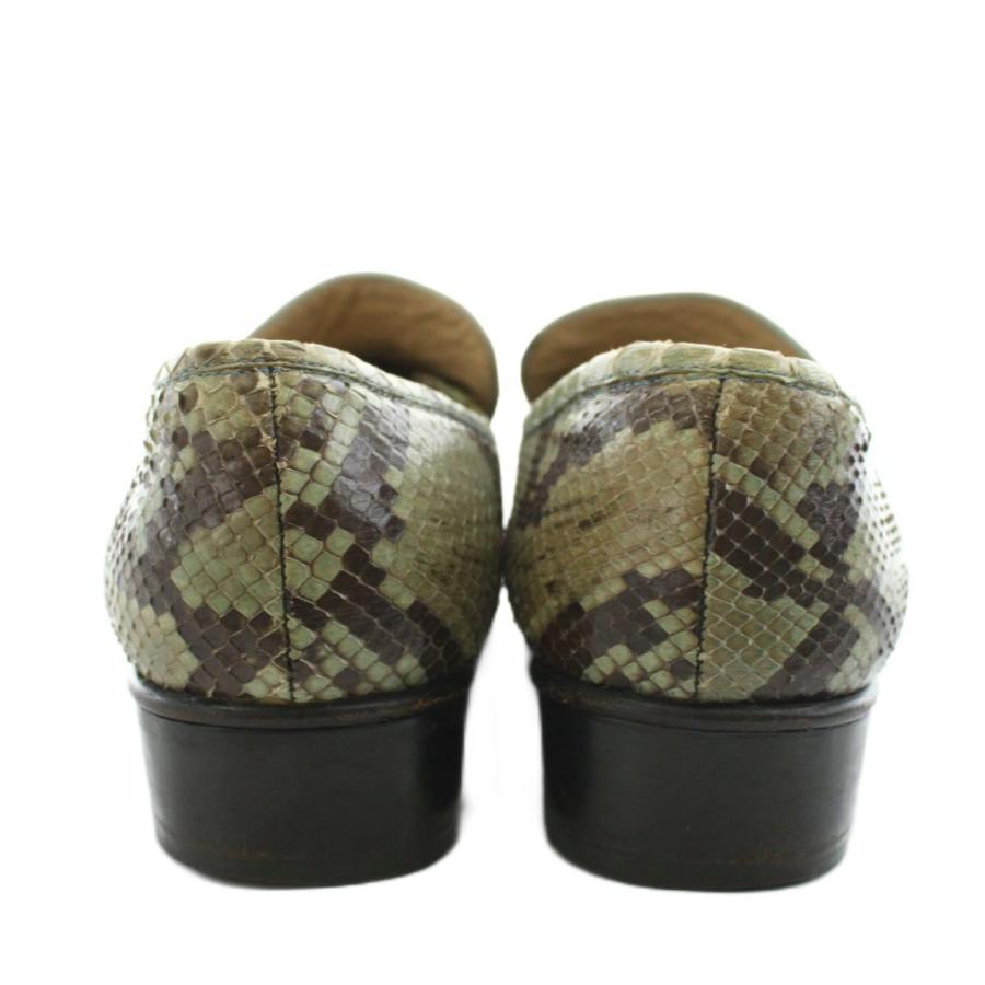 GUCCI（グッチ） ホースビット ローファー モカシン パイソンレザー 36