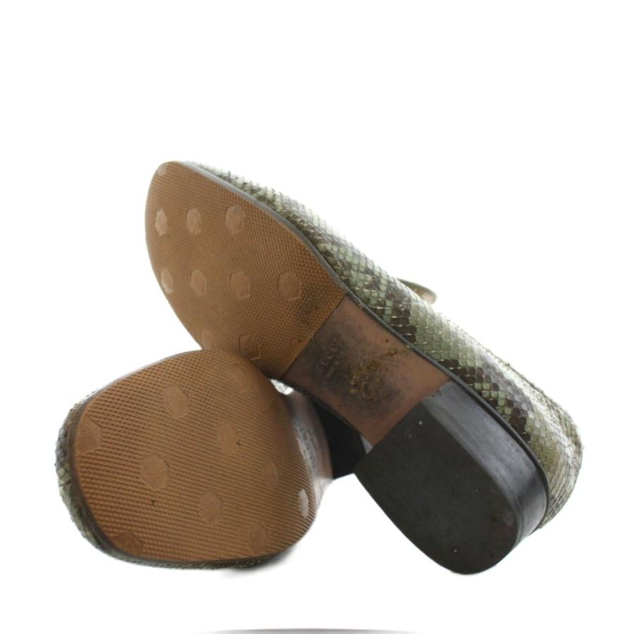 GUCCI（グッチ） ホースビット ローファー モカシン パイソンレザー 36