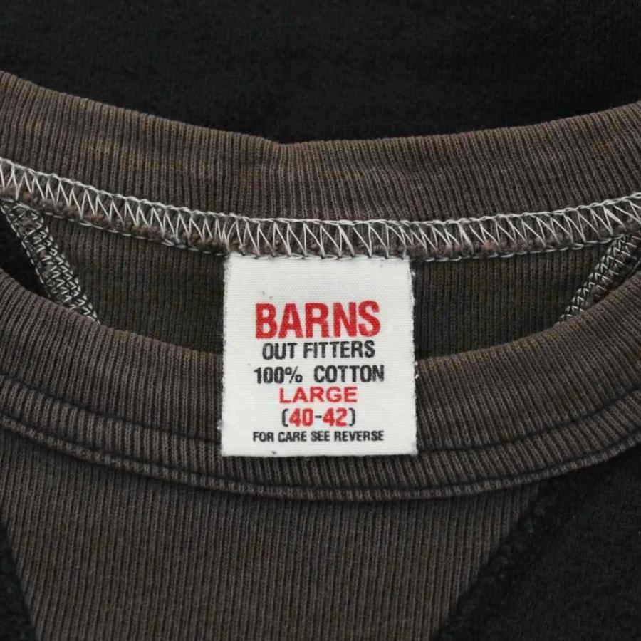 バーンズアウトフィッターズ Barns outfitters スウェット トレーナー 