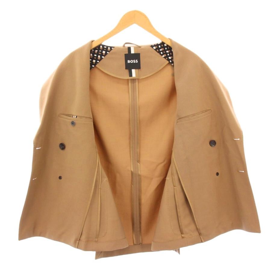 極美品/L ヒューゴボス　セットアップ　スーツ　テーラードジャケット　ダブル ヒューゴボス HUGO BOSS ダブルスーツ セットアップ テーラード