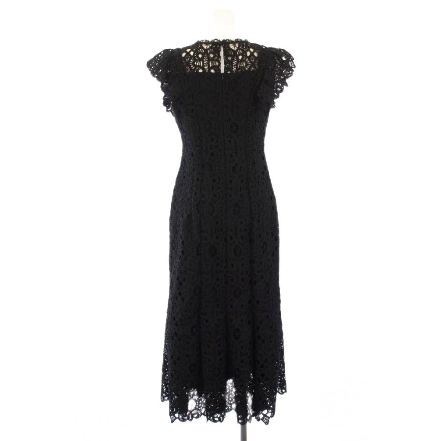 セルフォード レースマーメイドワンピース 36 ブラック レディース