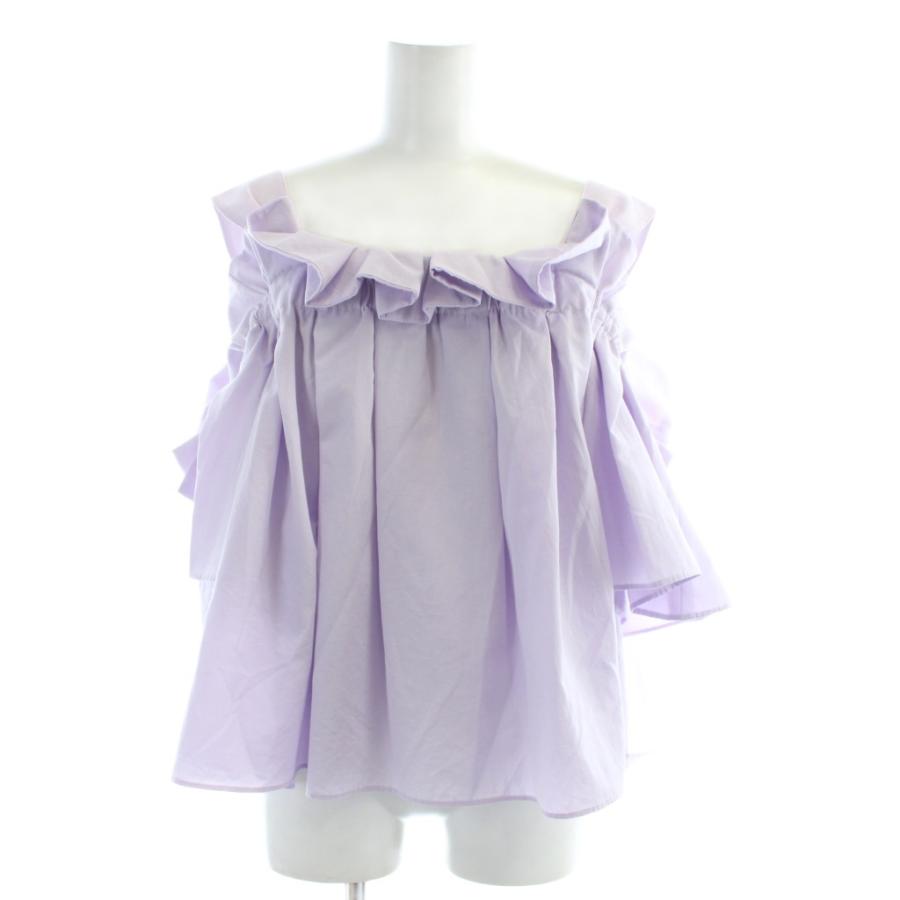 SNIDEL（スナイデル） SNIDEL 25SS オフショルリボンブラウス シャツ