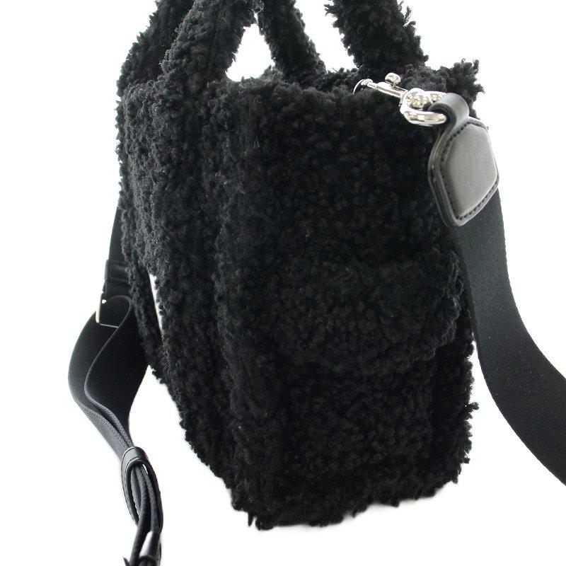 マークジェイコブス MARC JACOBS テディ トートバッグ ボア 2WAY