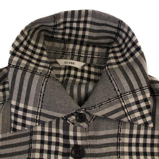 クラネ CLANE 23SS LOOP LINE CHECK SHORT SHIRT シャツ ブラウス 七分 