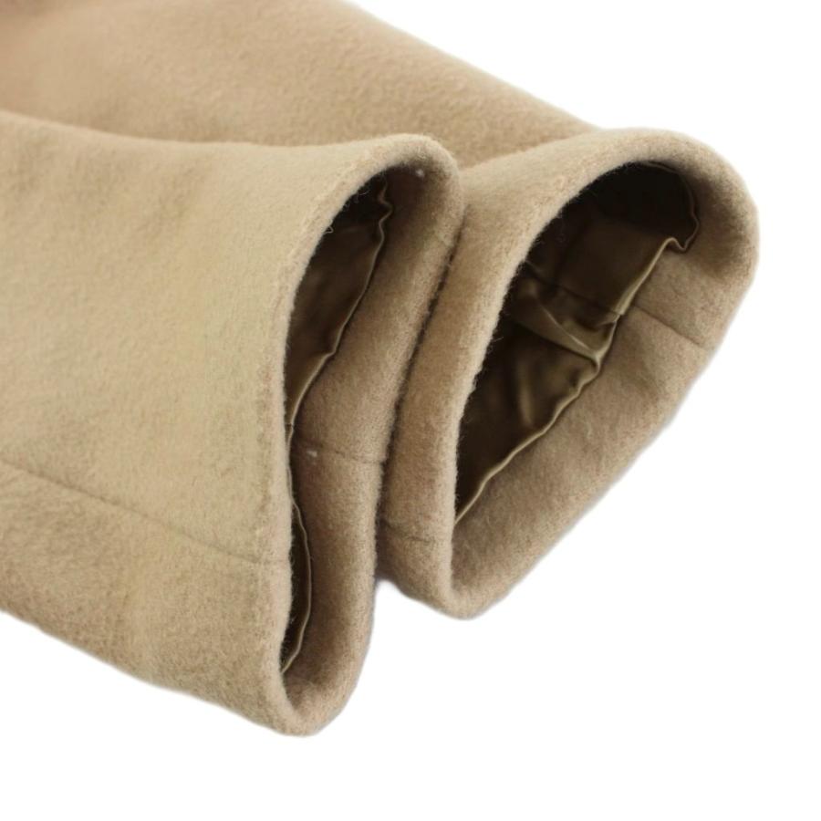 ミューズ ドゥーズィエム クラス ウール二重織りノーカラーコート