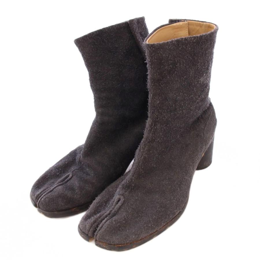 メゾンマルジェラ 22 足袋ブーツ ショートブーツ スクエアトゥ チャン