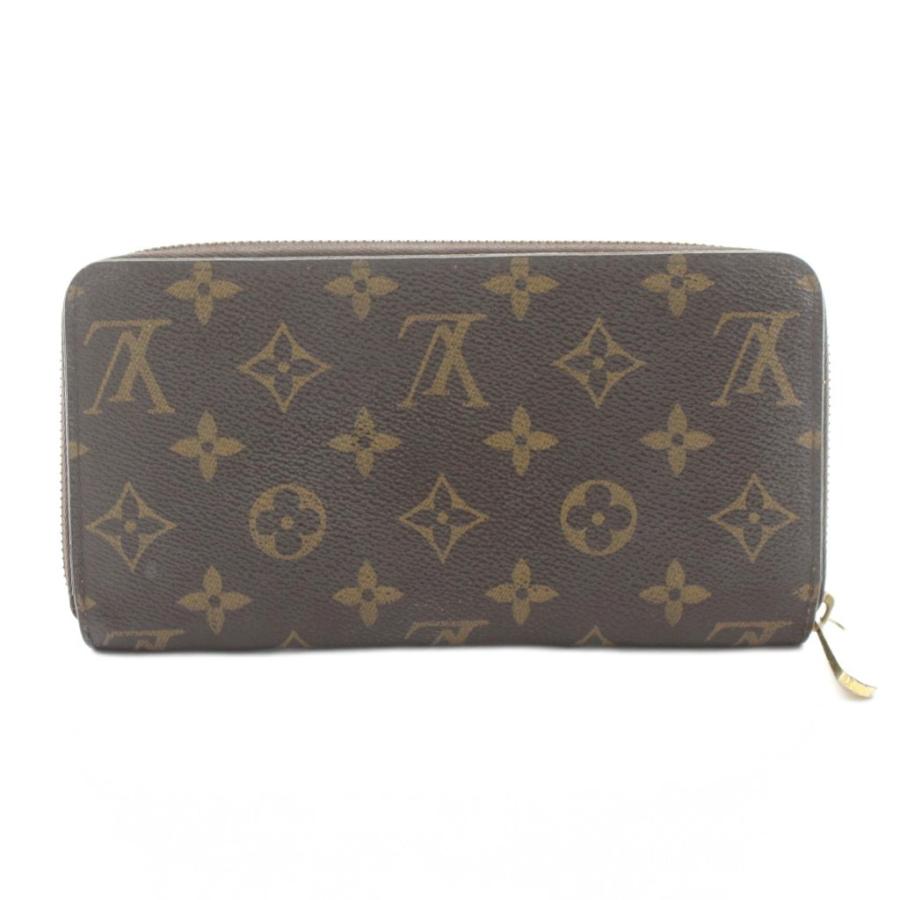 美品 ルイ ヴィトン モノグラム コンパクトジップ ラウンドファスナー 財布 LOUIS VUITTON】ルイ・ヴィトン コンパクト ジップ N61668 二つ折り