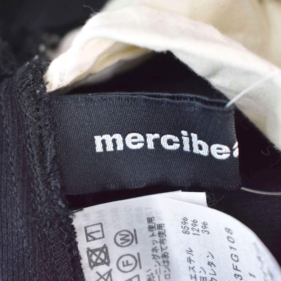 メルシーボークー mercibeaucoup スカート ロング フレア 1 黒