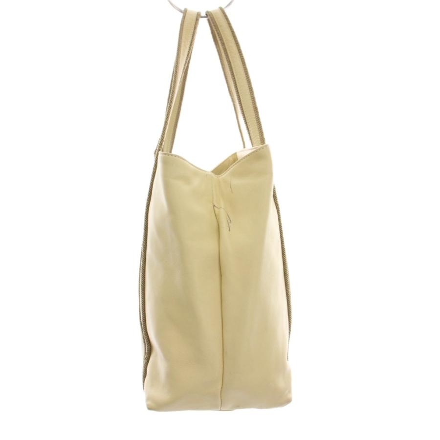 PRADA（プラダ） トートバッグ レザー ハンドバッグ アイボリー