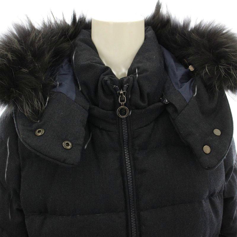 タトラス TATRAS LAVIANA ダウンコート ウール ロング コート ラクーン