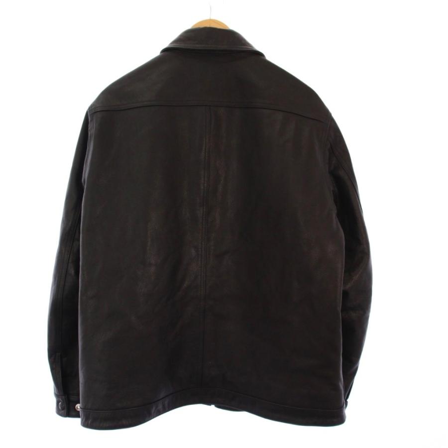 キャリー CALEE クロームレザー スイングトップジャケット 革ジャン