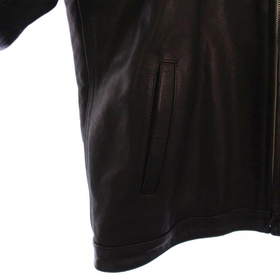 キャリー CALEE クロームレザー スイングトップジャケット 革ジャン