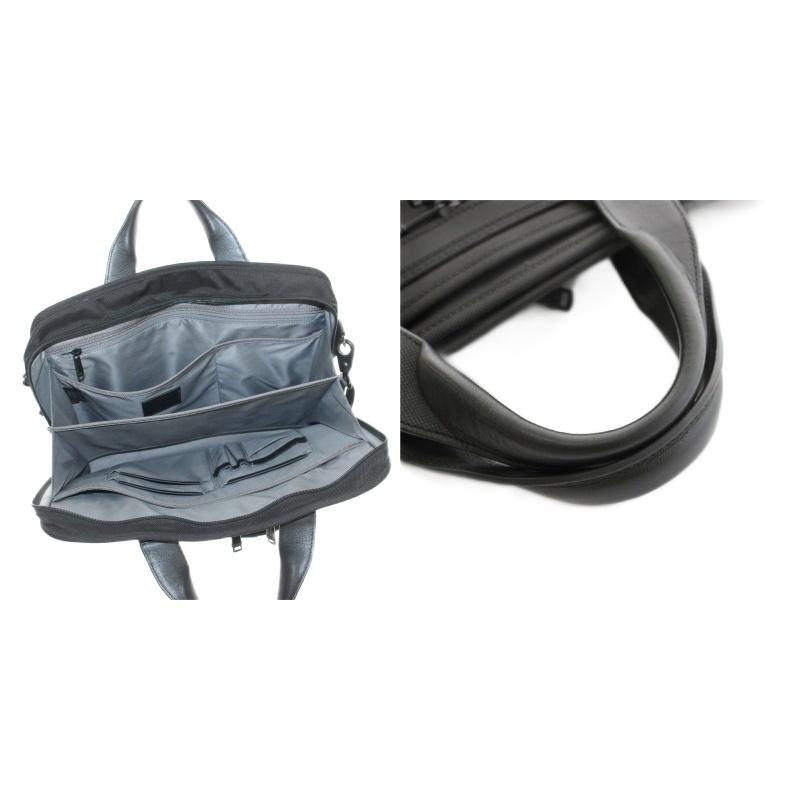 【中古】トゥミ TUMI オーガナイザー・ポートフォリオ・ブリーフ ブリーフケース ビジネスバッグ 黒 117300 メンズ TUMI（トゥミ） オーガナイザー・ポートフォリオ・ブリーフ ブリーフ