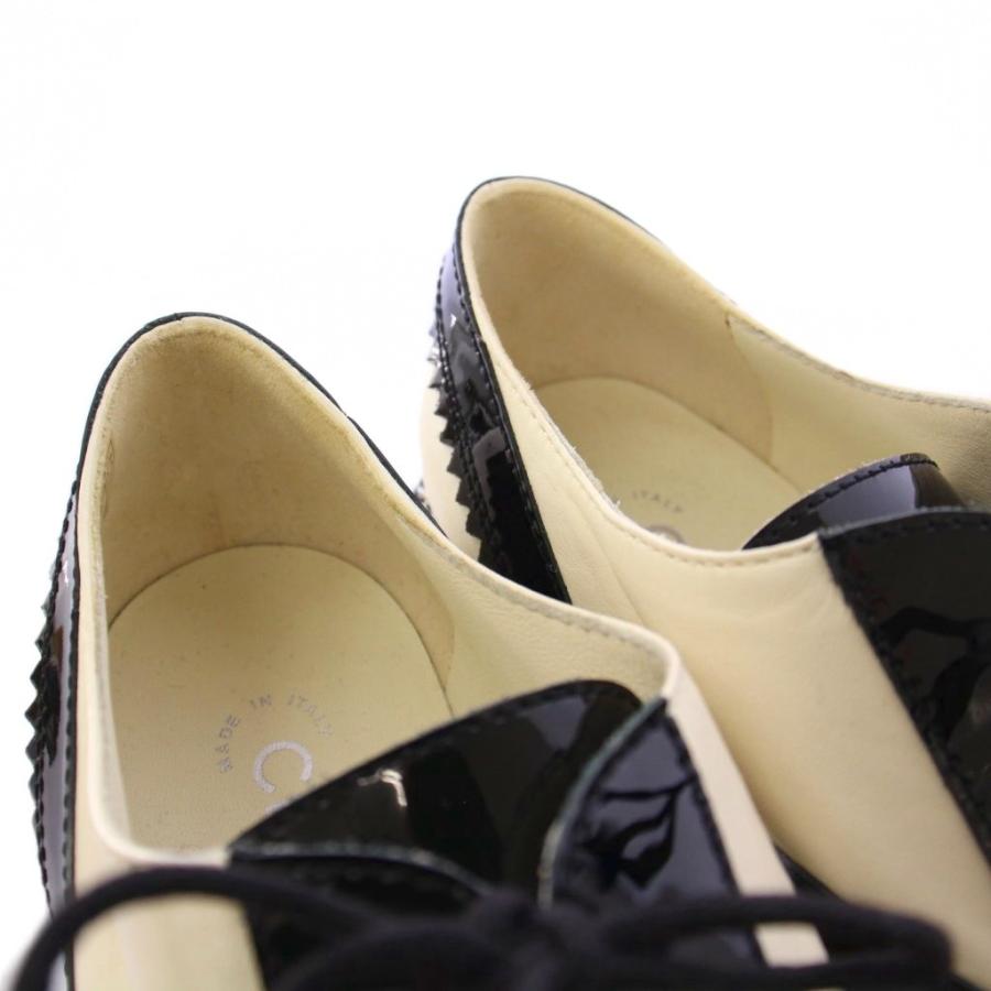 シャネル　レースアップシューズ　38 24cm 24C》新作【CHANEL】シャネル レースアップシューズ (CHANEL/ショート