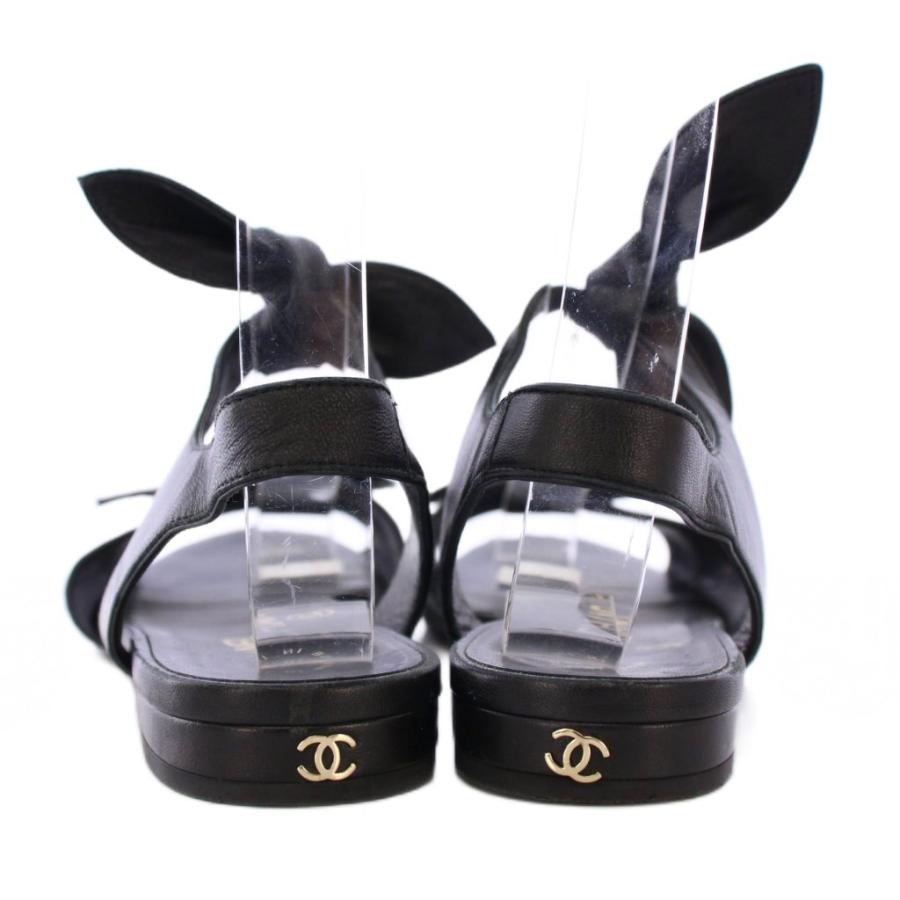 CHANEL（シャネル） ストラップサンダル アンクル ラウンドトゥ