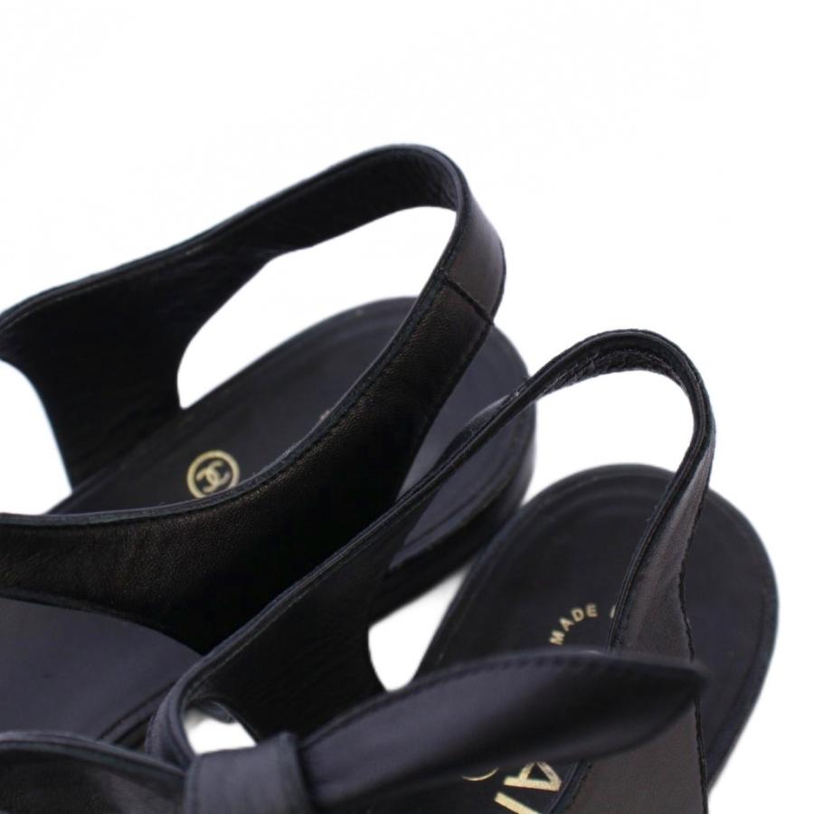 CHANEL（シャネル） ストラップサンダル アンクル ラウンドトゥ