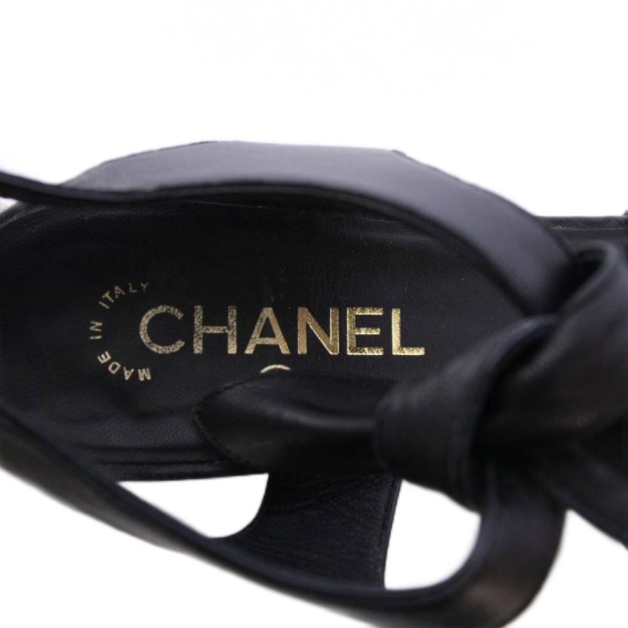 CHANEL（シャネル） ストラップサンダル アンクル ラウンドトゥ