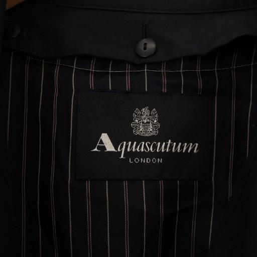 アクアスキュータム AQUASCUTUM トレンチコート ロング ベルト
