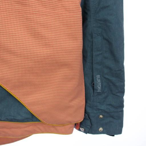 バートン BURTON スノボウェア 中綿ジャケット アウター L ピンク 青