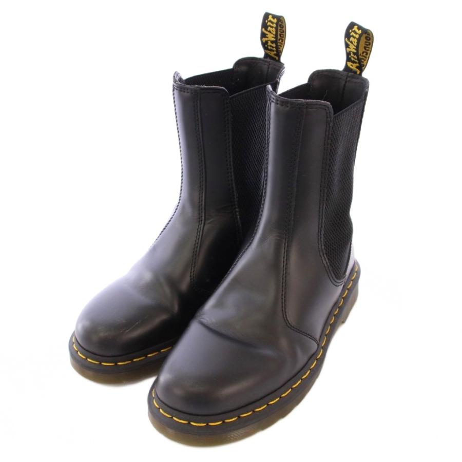 【未使用】Dr. Martens ブラック UK 7 サイドゴアブーツ ドクターマーチンチェルシーブーツサイドゴアUK7 ブラック
