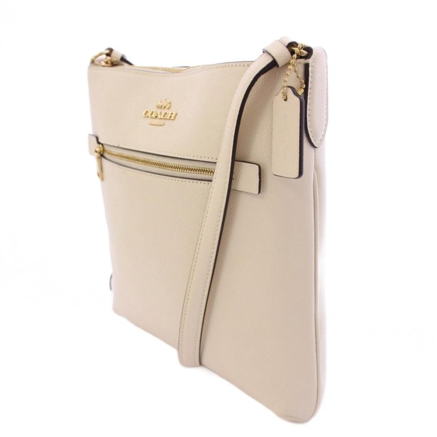 【中古】コーチ COACH ショルダーバッグ かばん レザー ロゴ 白 ホワイト C1556 /BB レディース COACH（コーチ） ショルダーバッグ かばん レザー ロゴ 白 ホワイト