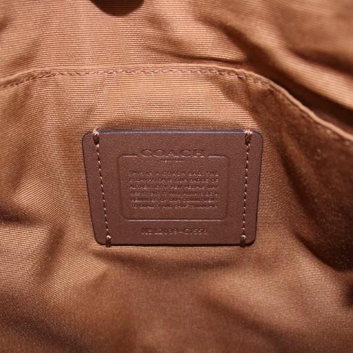 COACH（コーチ） ショルダーバッグ かばん レザー ロゴ 白 ホワイト