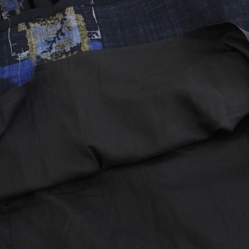 Y's（ワイズ） ヨウジヤマモト ジャンパースカート ロング 花柄 2 紺