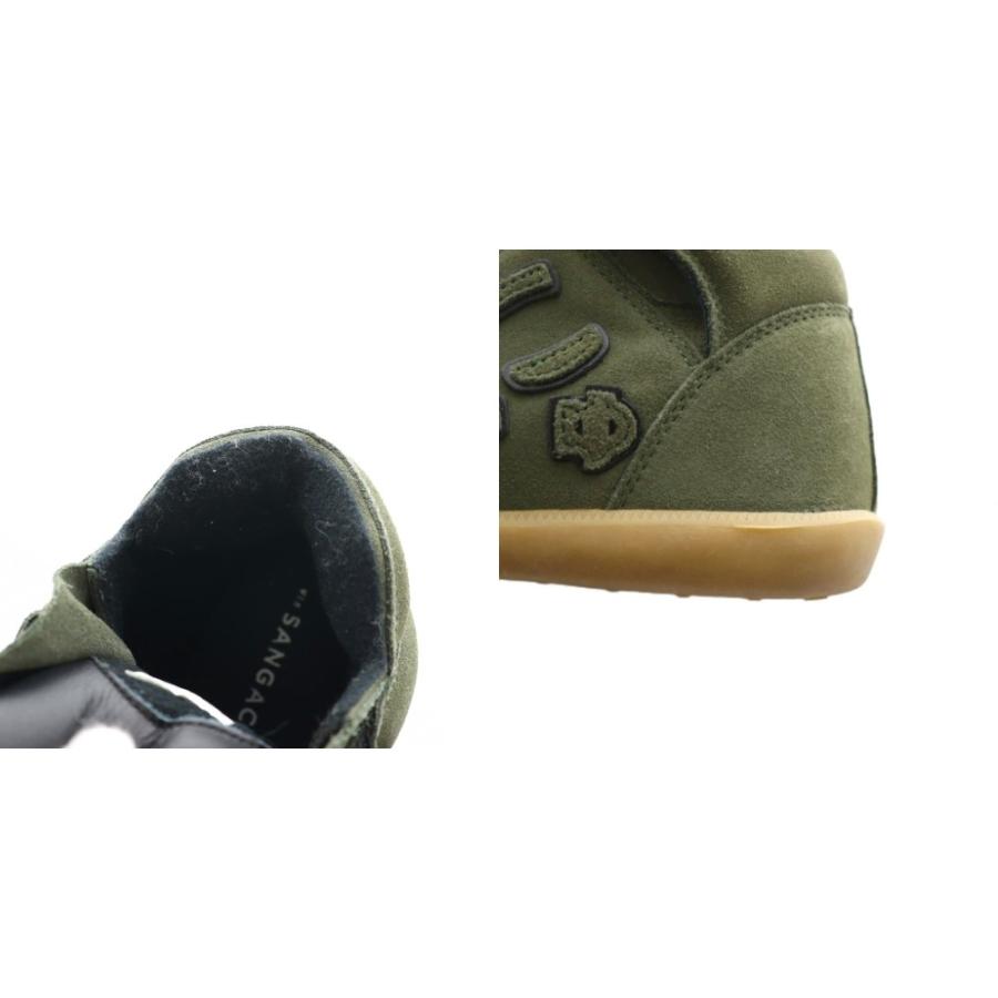 サンガッチョ Sangacio にゅBoots ハイカットスニーカー US6 24cm