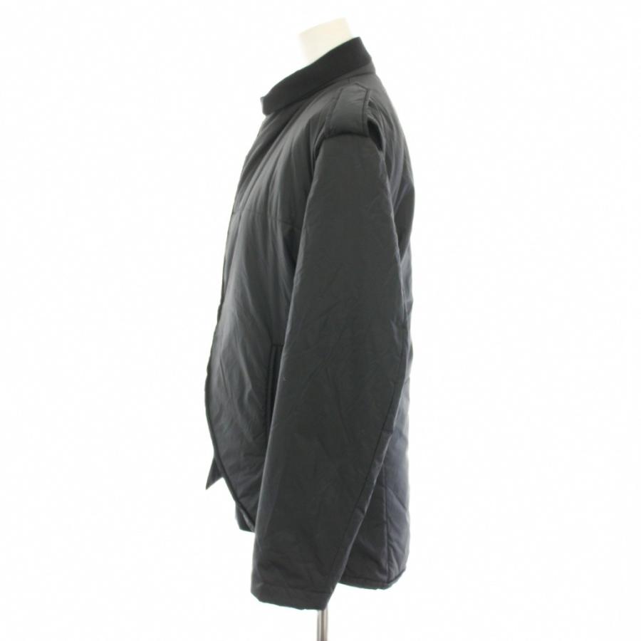 【中古】ワイズ ヨウジヤマモト 中綿レイヤードベストウールスタンドカラージャケット 1 黒 YE-J05-801 レディース Y's（ワイズ） ヨウジヤマモト 2点セット 中綿レイヤードベストウール