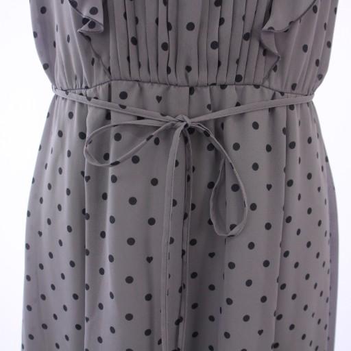 アナイ ANAYI 22SS ハートドット柄ワンピース ノースリーブ ロング