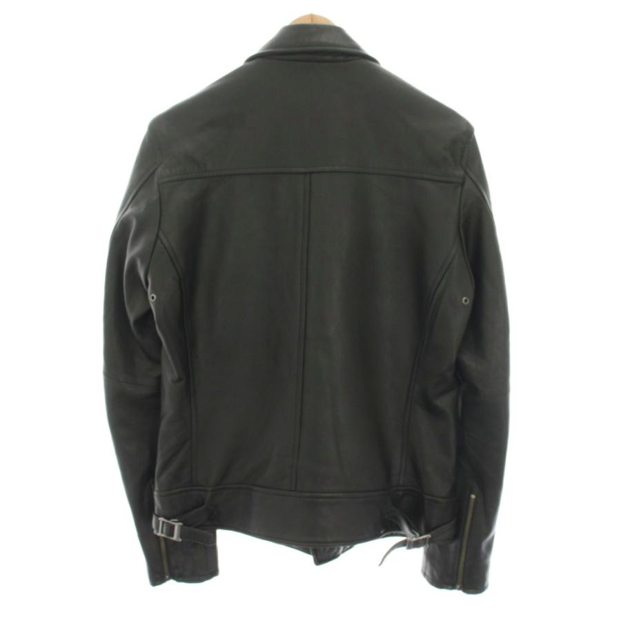 【中古】アヴィレックス AVIREX ダブルライダース レザージャケット アウター ラムレザー M 黒 6181049 メンズ AVIREX（アヴィレックス） ダブルライダース レザージャケット