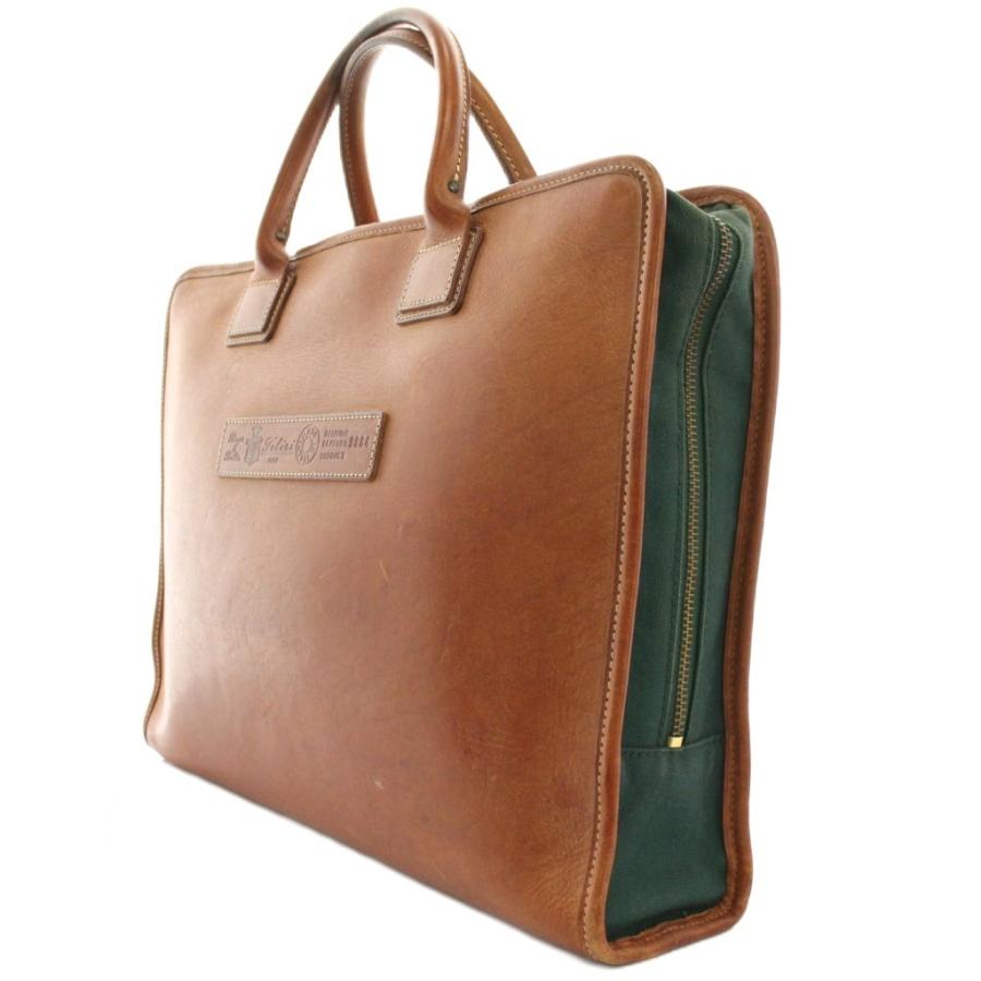 【美品】Felisi フェリージ　9884/6　レザー　ビジネスバッグ　A４収納 フェリージ Felisi 9884 ブリーフケース ビジネスバッグ ハンドバッグ