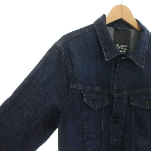 デンハム DENHAM デニムジャケット ジージャン Gジャン アウター L 紺