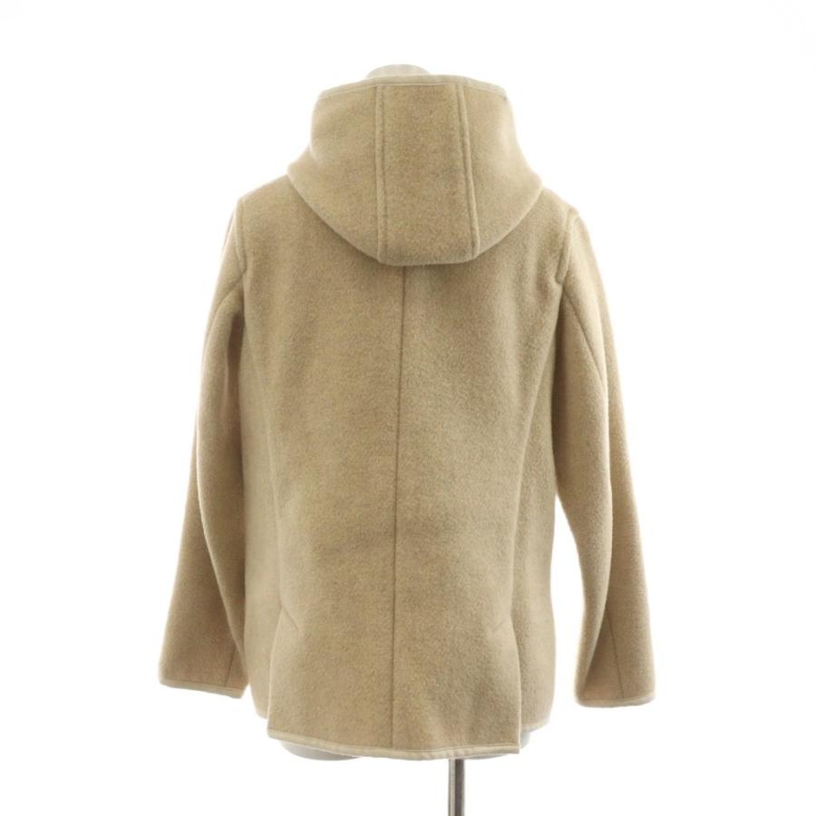 ダントン DANTON ウールモッサダブルジャケット コート フード 34