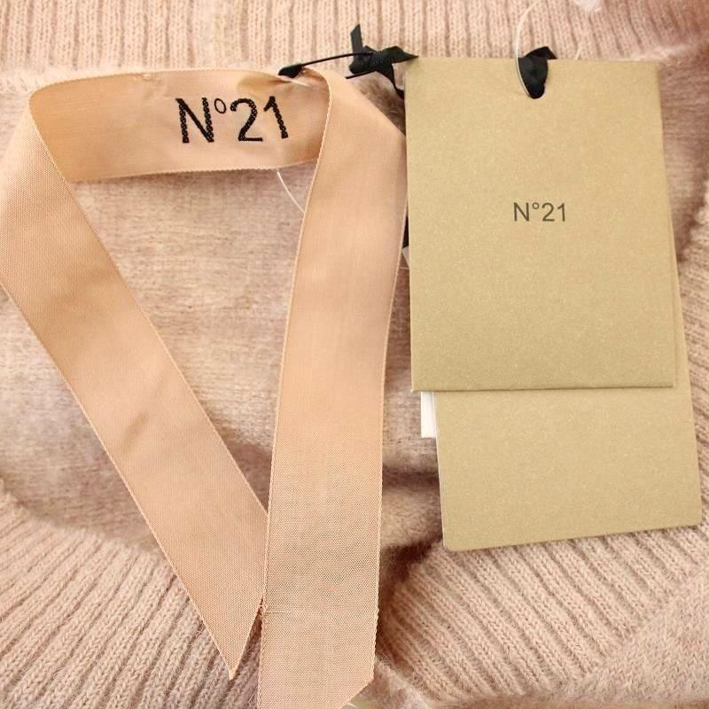 未使用品 ヌメロヴェントゥーノ N°21 21AW モヘヤ混 ニット