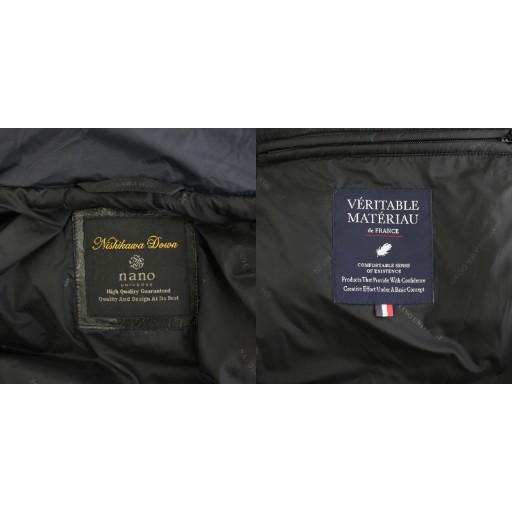 NANO universe（ナノ・ユニバース） 西川ダウン ナイロンG2ジャケット