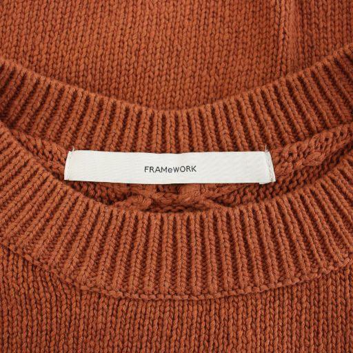 フレームワーク Framework 25SS コットンリネンリリーニットセーター