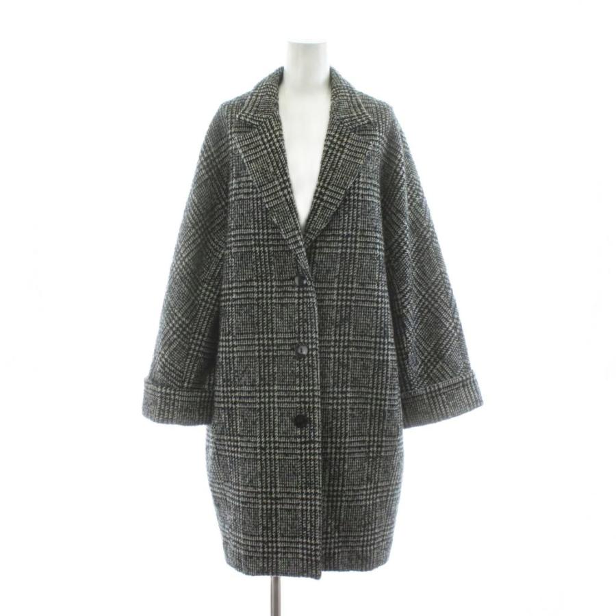 クチュールドアダム COUTURE D'ADAM グレンチェックチェスターコート