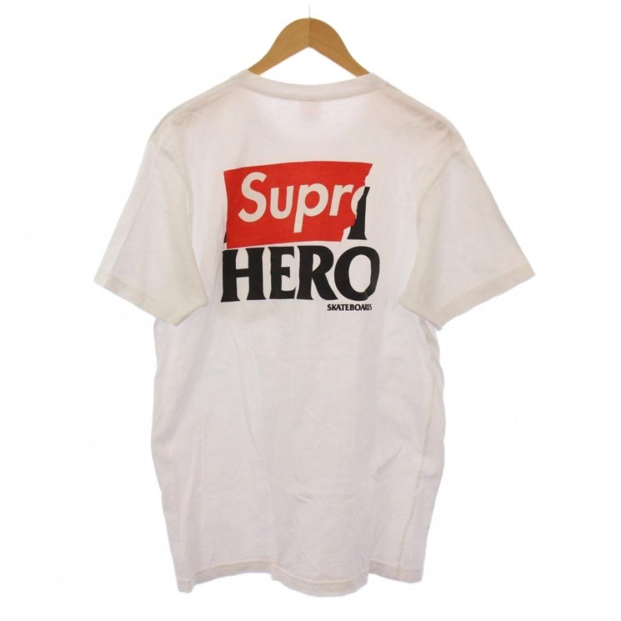 Supreme（シュプリーム） SUPREME ANTI HERO Logo Pocket Tee ロゴ
