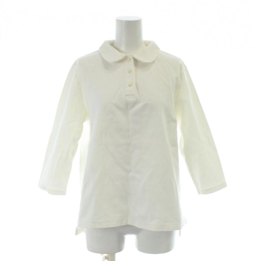 ヨリ yori カットソー 38 白 ホワイト 丸襟 /AP レディース : ブランド