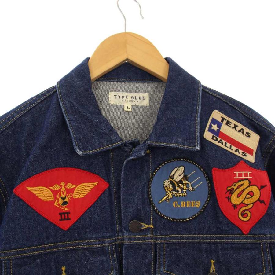 AVIREX（アヴィレックス） AVIREX TOP GUN DENIMJACKET デニム